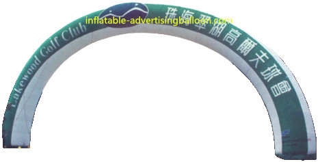 Quality 10M Fashion Inflatable Arch , Inflatable Entrance Arch Made Of Oxford For Advertising for sale