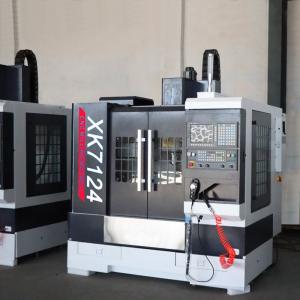 Quality Chinese mini 4 axis CNC milling XK7124/XH7124 vertical CNC aluminum milling machine for sale