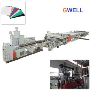 Quality PC Hollow Board Making Machine Hollow Section Polycarbonate Sheet Extruders Machine for sale