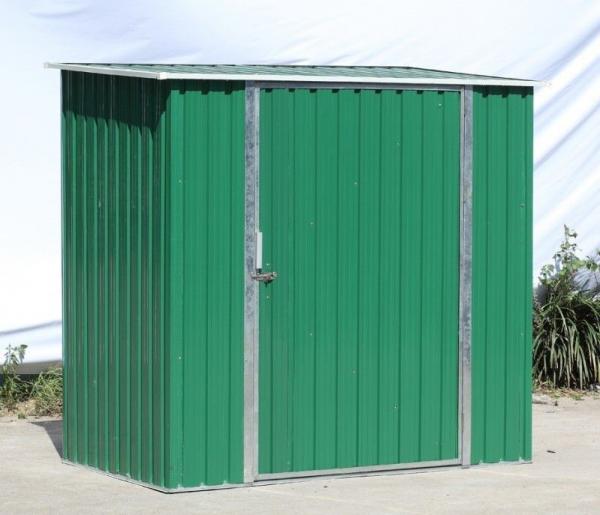 Hot Dipped Galvanized Steel Metal Storage Shed Flat Roof Garden Sheds