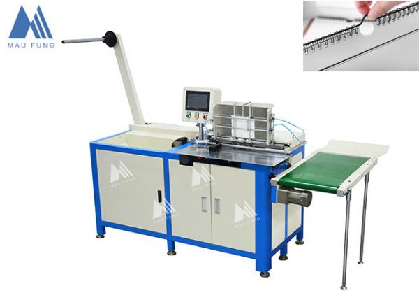 Buy Semi Auto Spiral Double Twin Wire Binding Machine For Notebook Hanger Calendar MF-SDM520 at wholesale prices