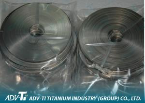 Quality Chemical Cold Rolled Titanium Strip Coil / Foil Grade 1 ASTM B265 for sale