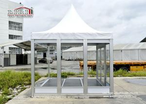 Quality Multifunctional Outdoor Event Tents With PVC Roof 850g/Sqm Glass Sidewall for sale