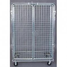 Quality Logistic Cart Space Saving Metal Removable Shelf Roll container, Pallet (800x670x1700mm) for sale