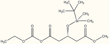 CAS 158275 79 7 Rosuvastatin Intermediates 3R 3 Tert Butyl Dimethylsilyloxypentanedioate