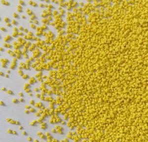 Quality coloful SSA yellow granule color speckles for detergent powder for sale