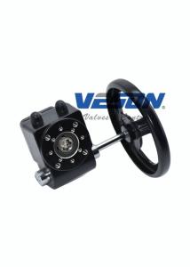 Quality Hand Wheel Operated Declutchable Manual Override For Rotary Pneumatic Actuator for sale