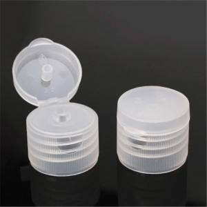 Quality Durable Round SGS Approval Flip Top Bottle Caps , 24 410 Dispensing Cap Plastic for sale