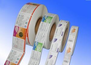 Quality Heat Sensitive Adhesive Paper Stickers , Adhesive Label Paper For Protective Film for sale