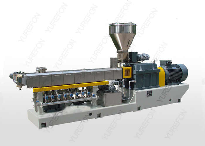 Quality Powerful Parallel Double Screw Extruder Machine For PET Sheet Board Extrusion for sale