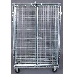 Quality custom Security Logistic Cart, Wire, Chrome, 24 x 48 In, Finish Chrome for sale