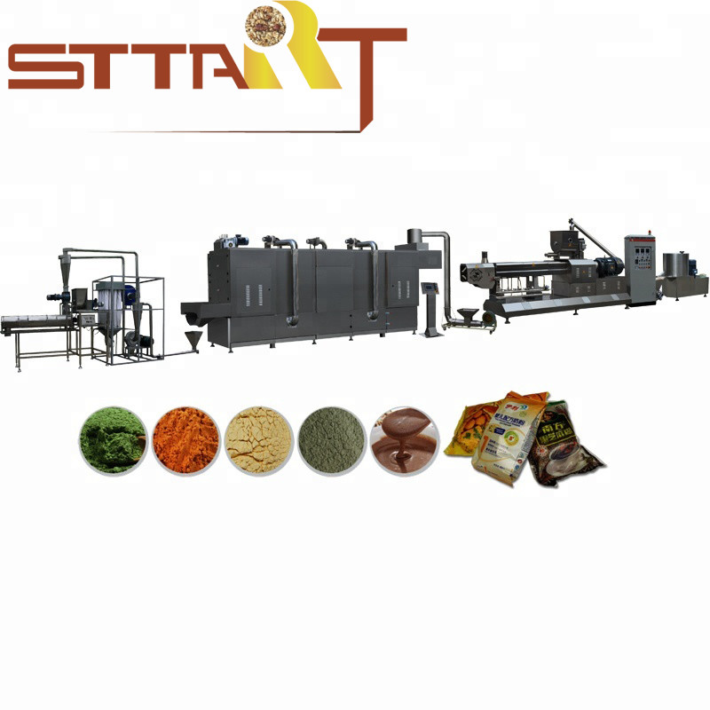 Quality Nutritional Powder 100kg/h 52kw Baby Food Production Line for sale