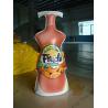 Buy cheap Fashionable Inflatable Drink Bottle / Lightweight Inflatable Marketing Products from wholesalers