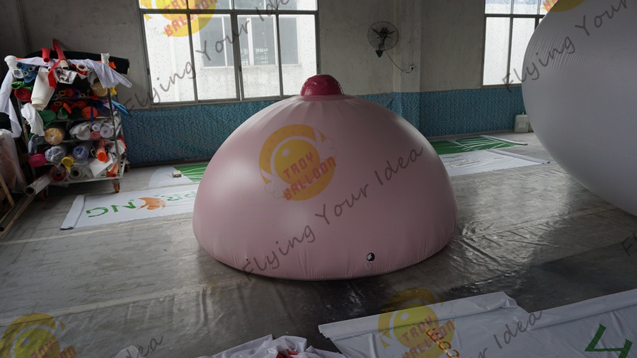 Quality attractive pink Inflatable Product Replicas for New Year holiday celebrations for sale