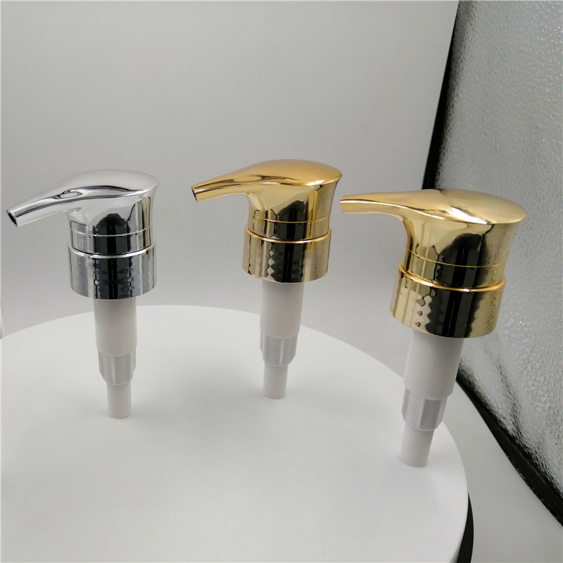Quality Safety Material 28mm Shampoo Dispenser Pump Electroplated for sale