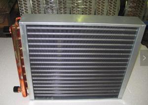 Quality Aluminum Fin Type Heat Exchanger Treated With Powder Coating Prevent Corrosion for sale