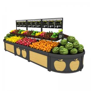 China ODM Fruit And Veg Display Stands , Display Vegetable Rack For Shop 1200×800mm Size on sale