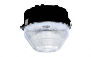Quality Round Ceiling Lamp Outdoor LED Canopy Lights Prismatic Structure For Warehouse for sale