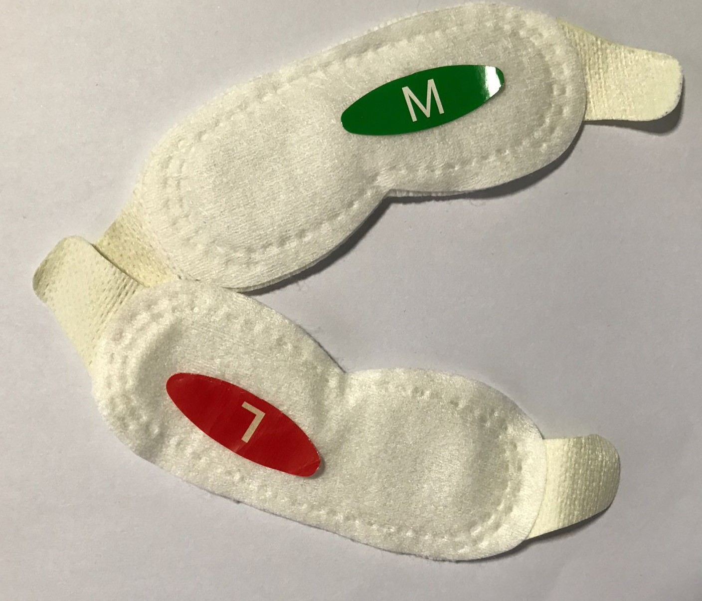 Quality Non Woven Fabric Neonatal Phototherapy Eye Mask I Style For Newborn Baby for sale
