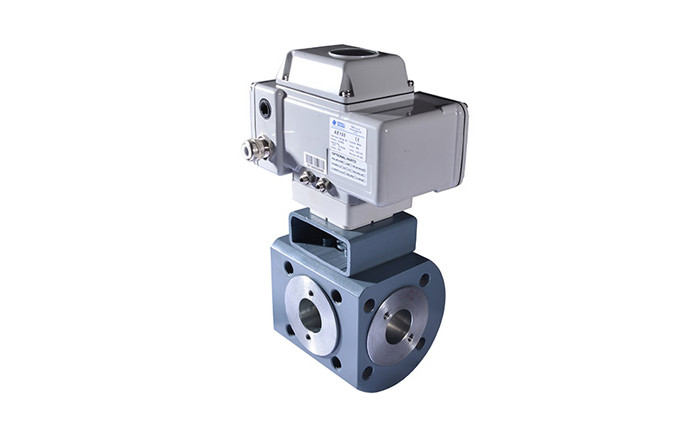 Quality Stainless Steel Electric Actuated Ball Valve For Diverging Converging for sale