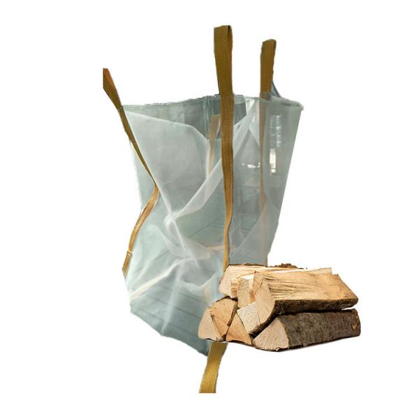 Buy High Performance Polypropylene Mesh Bags , 1500kg Full Open Top Large Mesh Bags at wholesale prices