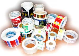 Quality Thermal Printing Food Label Stickers With Glossy Varnishing Surface Finishing for sale