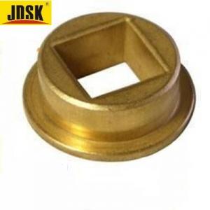 Quality Factory customized powder metal oil impregnated square hole sintered bronze bushing for sale