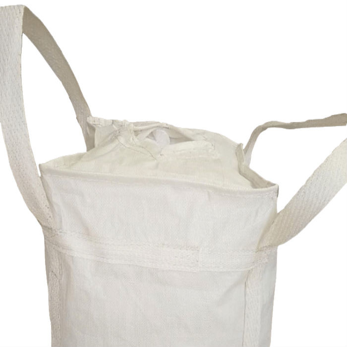 Buy Fully Belted Reinforce Polypropylene Jumbo Bags Flat Bottom / Side Discharge at wholesale prices