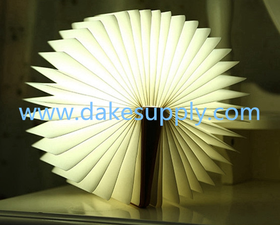 Quality Portable Rechargeable Folding LED Reading Lamp Book Shaped Lamp for sale