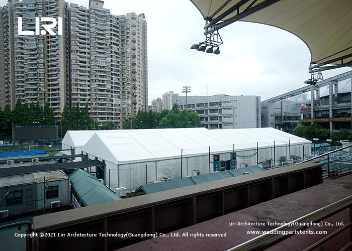 Quality Multifunctional Vaccine Medical Outdoor Event Tents With PVC Roof 850g/Sqm for sale