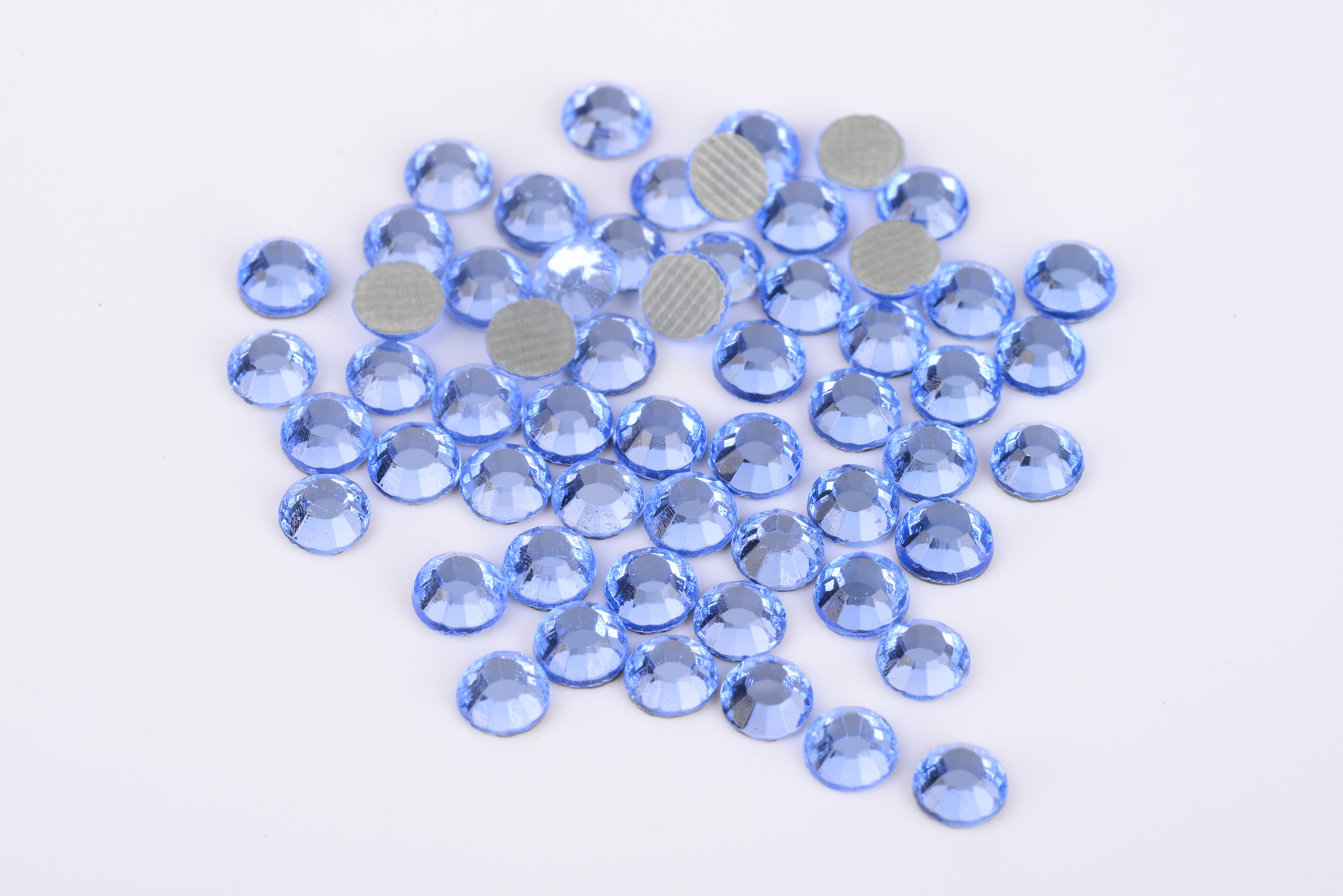 Nail Art Loose Hotfix Rhinestones Glass Material Good Stickness With Shinning Facets