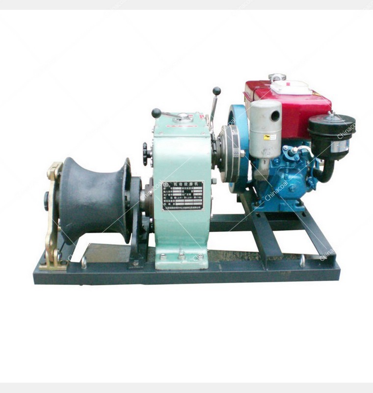 Buy Building Construction Machinery 5 Ton Variable Speed Diesel Power Cable Pulling Winch at wholesale prices
