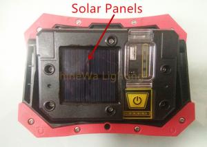 Quality Outdoor Solar Led Work Light , Rechargeble Led Work Light With Colorful Indicator for sale