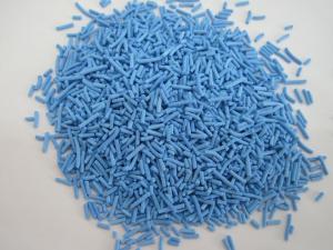 Quality color speckles blue needle speckles for washing powder for sale