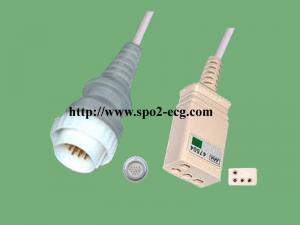 Quality Durable NEC 3 Lead Ecg Cable 16 Pin With Accurate Measurement Insulated Type for sale