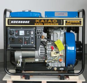 Quality Model KDE8600E KAIAO Brand 6kw Diesel Generator Set for sale