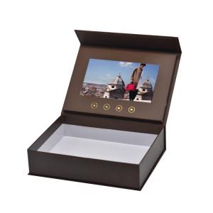 Quality customized design Video in box, Video packaging display box, LCD video gift box for promotion for sale