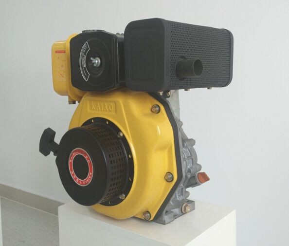 Quality Professional 3.68kva One Cylinder Small Diesel Engine 1500rpm With Recoil Starter for sale