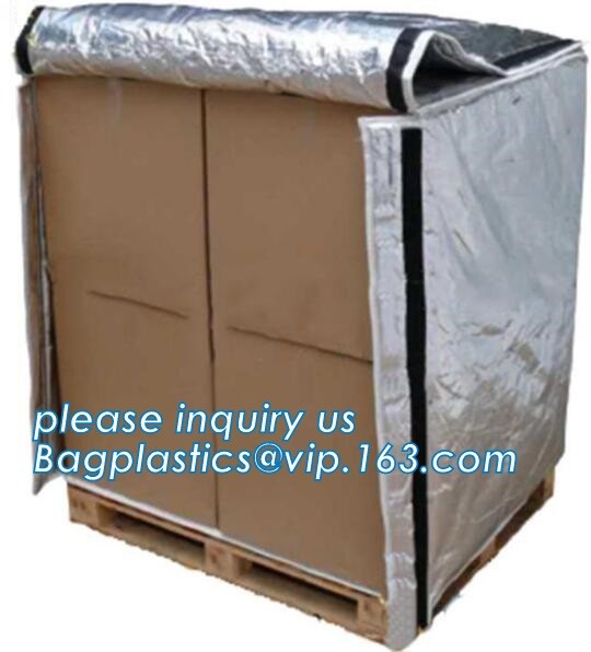 Buy Aluminum Foil Bubble Insulation Material Vapour Battier Pallet Cover, Thermal insulated pallet blankets, at wholesale prices