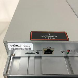 Quality 3250W Bitcoin Miner Machine Bitmain Antminer S19Pro 110TH for sale