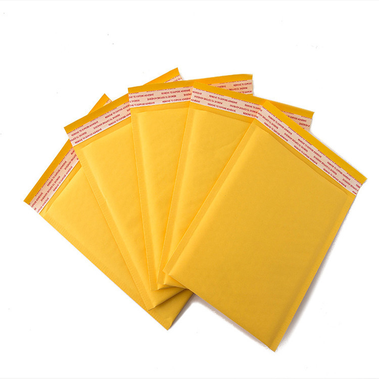Quality 40mm Tape Waterproof Self Adhesive Kraft Bubble Mailer for sale
