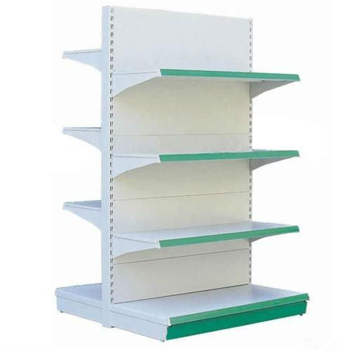 Quality White Back Plate Heavy Duty Supermarket Shelving Double-Sided for sale