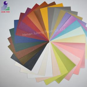 Quality Pearl wrapping paper cardboard colored pearlescent paper 250gsm for sale