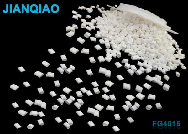Buy PBT + 15% GF Flame Retardant White Plastic Granules With V0 Level For Electric Switch at wholesale prices