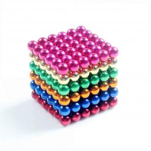 China Kellin Neodymium Magnetic Balls Colorful 5mm Magnetic Balls 216 pcs Neocube for Imagination on sale