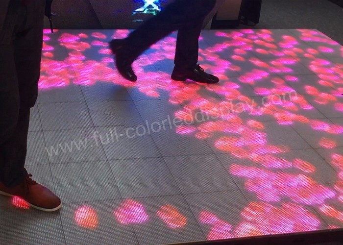 China DJ Disco LED Stage Floor Display P4.81 1R1G1B Wide Viewing Angle With Sensing Chips on sale