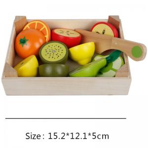 Montessori Kitchen Pretend Toy For Children Cutting Fruit Vegeta