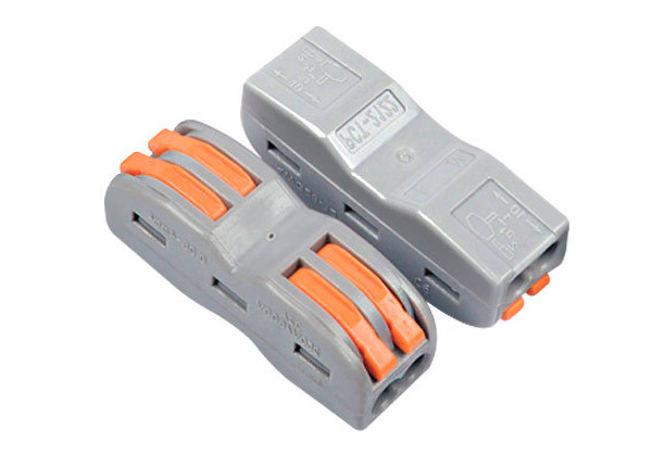 Quality Quick Push LED Light Terminal Block Double Row Wire Connector for sale