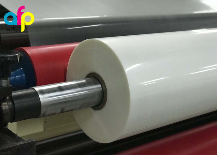 Quality High Gloss Laminate Plastic Roll Thickness 15micron to 30micron Shine BOPP Thermal Lamination Film for sale