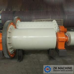 Cylindrical Horizontal Ball Mill Crusher 21t/H Dia 900mm